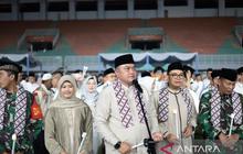 Pemkab Bogor Gelar Salat Idul Fitri dan Rayakan Lebaran Bersama Anak Yatim di Pakansari