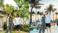 Nathalie Holscher dan Ilham Yogi Liburan Romantis di Bali (Sumber:Instagram/ nathalieholscher, @ilhamyogi)