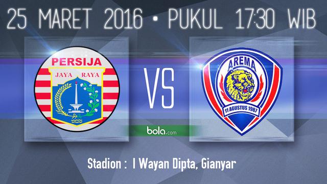 Persija Jakarta vs Arema Cronus (Bola.com/Samsul Hadi)