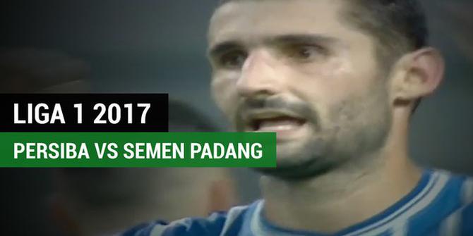 VIDEO: Highlights Liga 1 2017, Persiba vs Semen Padang 1-0