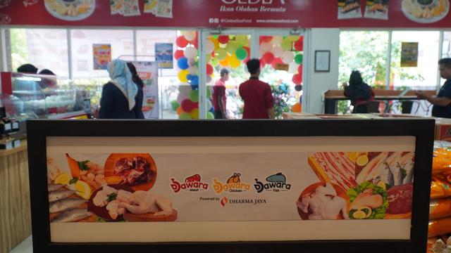 Outlet Djawara Meatshop, toko daging milik BUMD DKI Jakarta Perumda Dharma Jaya