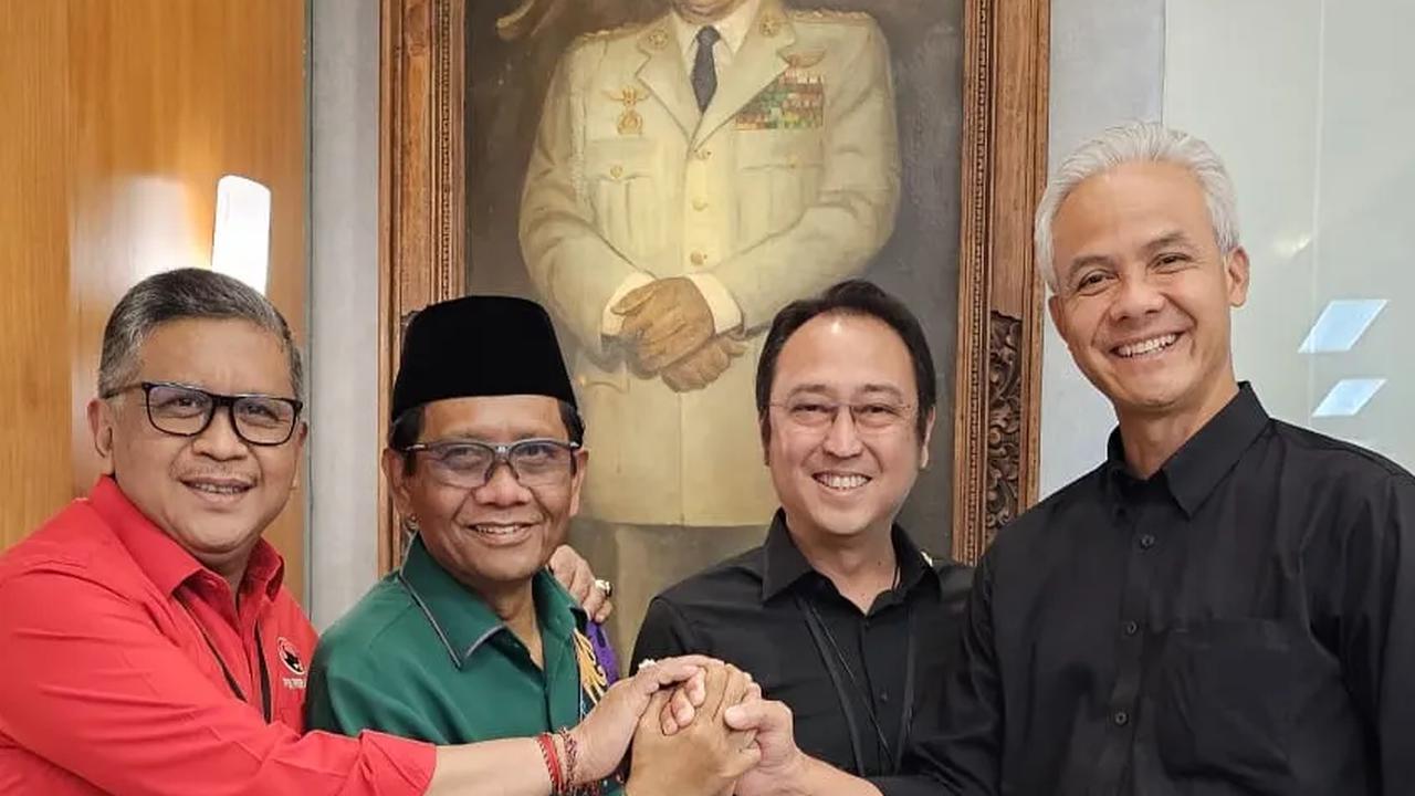 Mahfud MD Pernah Batal jadi Cawapres Jokowi di 2019, Ganjar: Insya Allah Hari Ini Saatnya