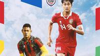 Piala AFF 2024 - Ilustrasi Timnas Indonesia: Erlangga Setyo dan Sulthan Zaky (Bola.com/Adreansu Titus)