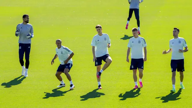FOTO: Persiapan Terkini Timnas Spanyol Jelang Hadapi Italia di Semifinal Euro 2020