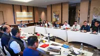 Ketua PSSI, Erick Thohir, menggelar rapat Komite Eksekutif (Exco) PSSI. (Bola.com/Instagram Erick Thohir).