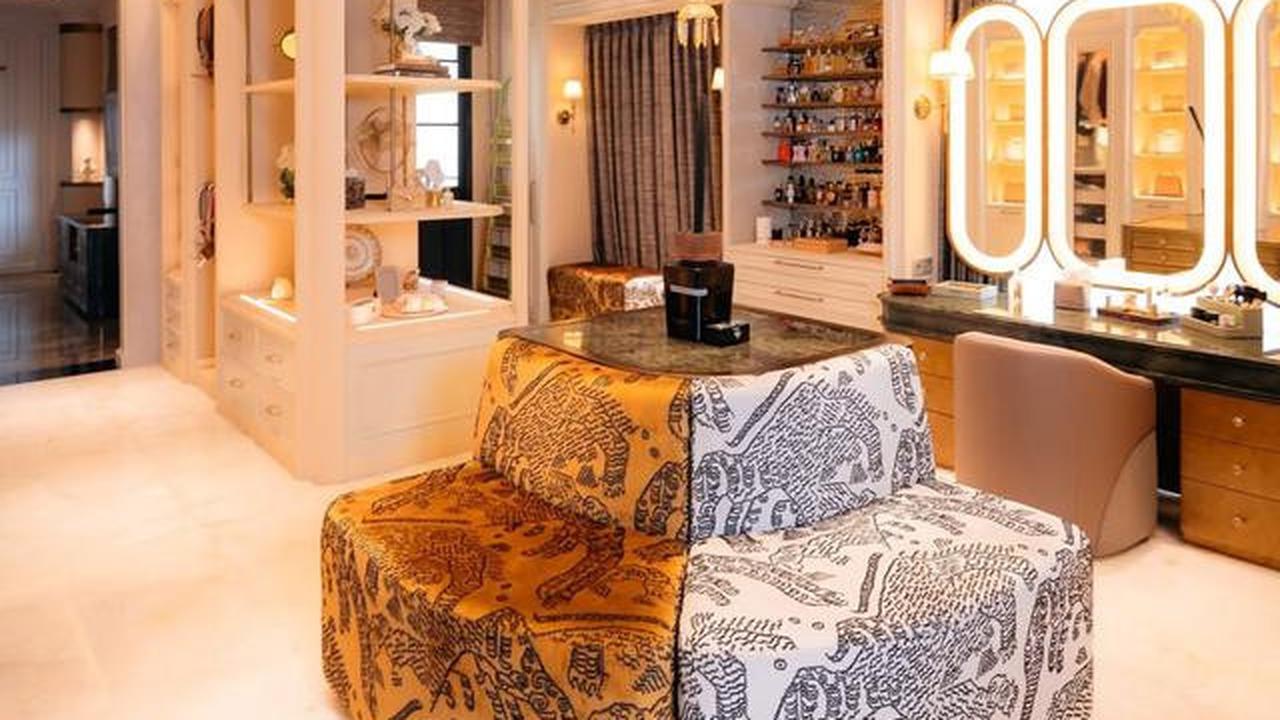 Potret Walk-in Closet di Rumah Baru Tasya Farasya yang Super Mewah