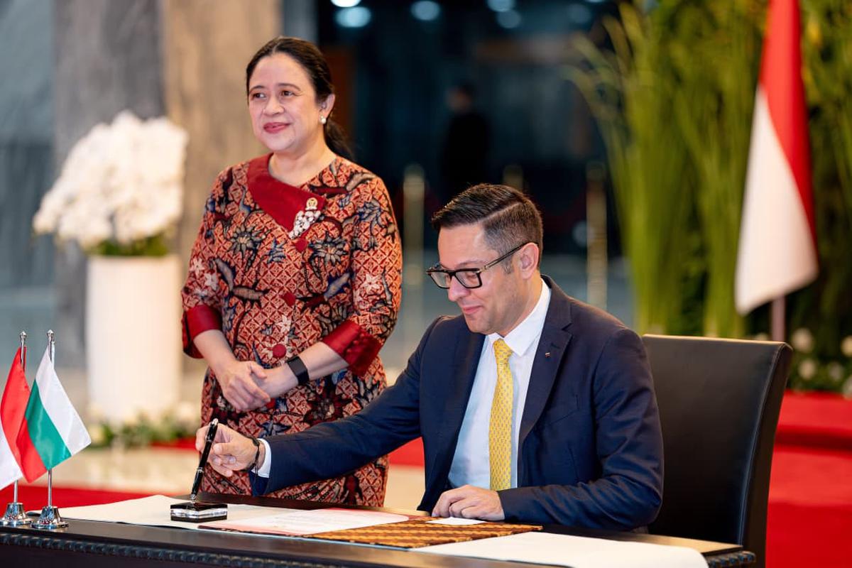 Puan Maharani Terima Wakil PM Bulgaria