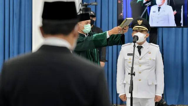 Ridwan Kamil Minta Yana Mulyana Jaga Kondusivitas Kota Bandung