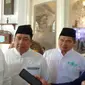 Panglima Santri NU, KH Umarsyah usai menjadi pembicara seminar di Hotel Majapahit, Surabaya, Rabu, 23 Agustus 2023 (Istimewa)
