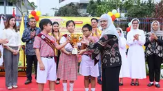 Juara Nasional DANCOW Indonesia Cerdas, SD Fransiskus 2 Pahoman Raih Apresiasi Pemkot Bandar Lampung