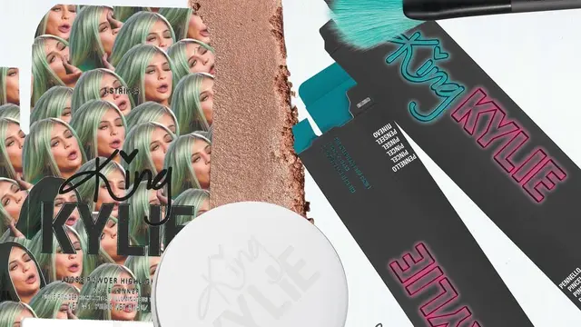 King Kylie Makeup Collection Resmi Dirilis, Hadirkan Nostalgia Makeup Kylie Jenner yang Eksperimental
