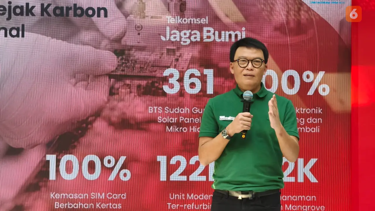 Direktur Utama Telkomsel, Nugroho. Liputan6.com/Iskandar