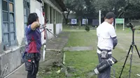 Latihan memanah di  Bandung Archery Club & School. (Dok. Pemkot Bandung)