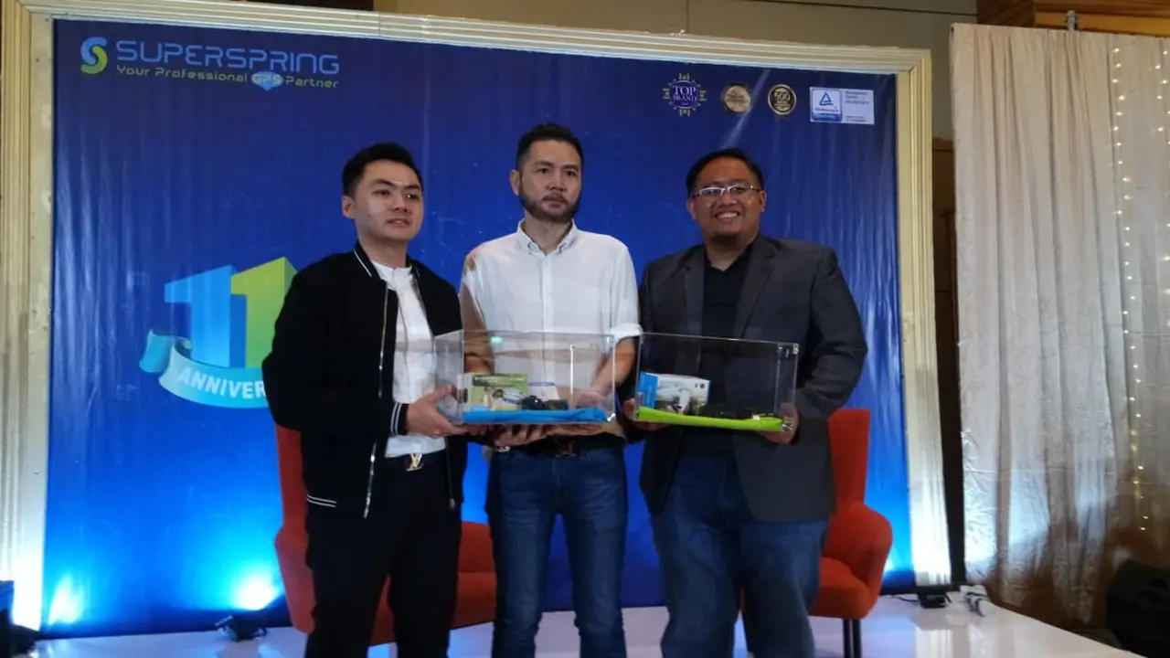 Super Spring resmi menghadirkan pelacak GPS Tracker