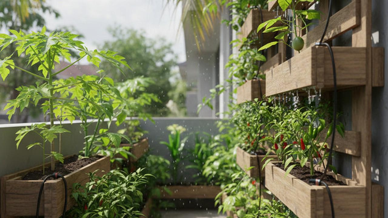 8 Ide Desain Kebun Buah Mini untuk Rumah Subsidi Type 27, Panen Segar di Lahan Terbatas