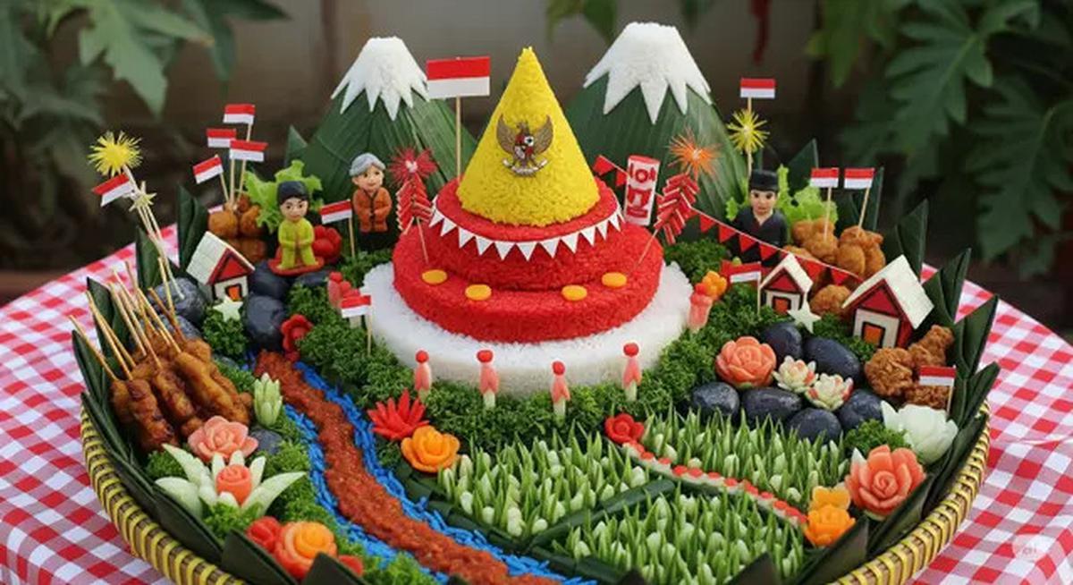8 Cara Menghias Tumpeng Mini Sederhana Tapi Bagus untuk Lomba 17 Agustus, Ampuh Rebut Hati Dewan Juri