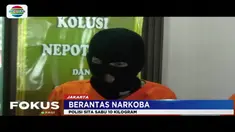 Dari tangan kedua tersangka petugas menyita narkoba jenis sabu seberat sepuluh kilogram yang di simpan di dalam tas ransel.