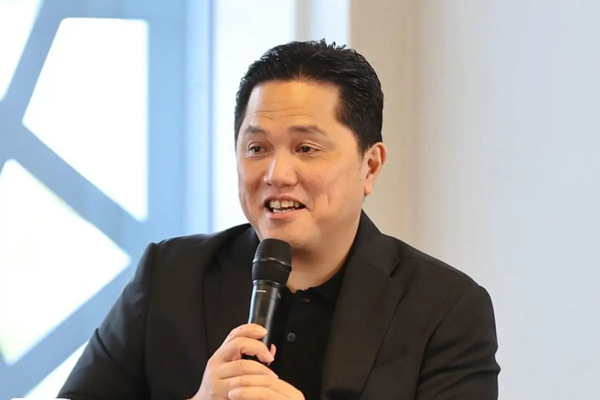 Ketua umum PSSI, Erick Thohir (c) Bola.net/Abdul Aziz