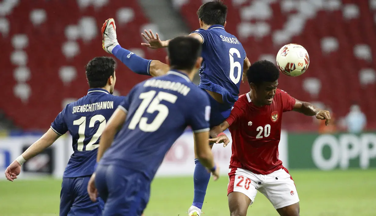 Dengan usia yang masih sangat muda, potensinya masih bisa diandalkan bersama Timnas U-23 hingga beberapa tahun mendatang. Jika mendapat tawaran dari klub luar negeri, tentu kiprahnya bisa menjadi pengalaman yang berharga untuk mematangkan kemampuan dan potensinya. (AP/Suhaimi Abdullah)