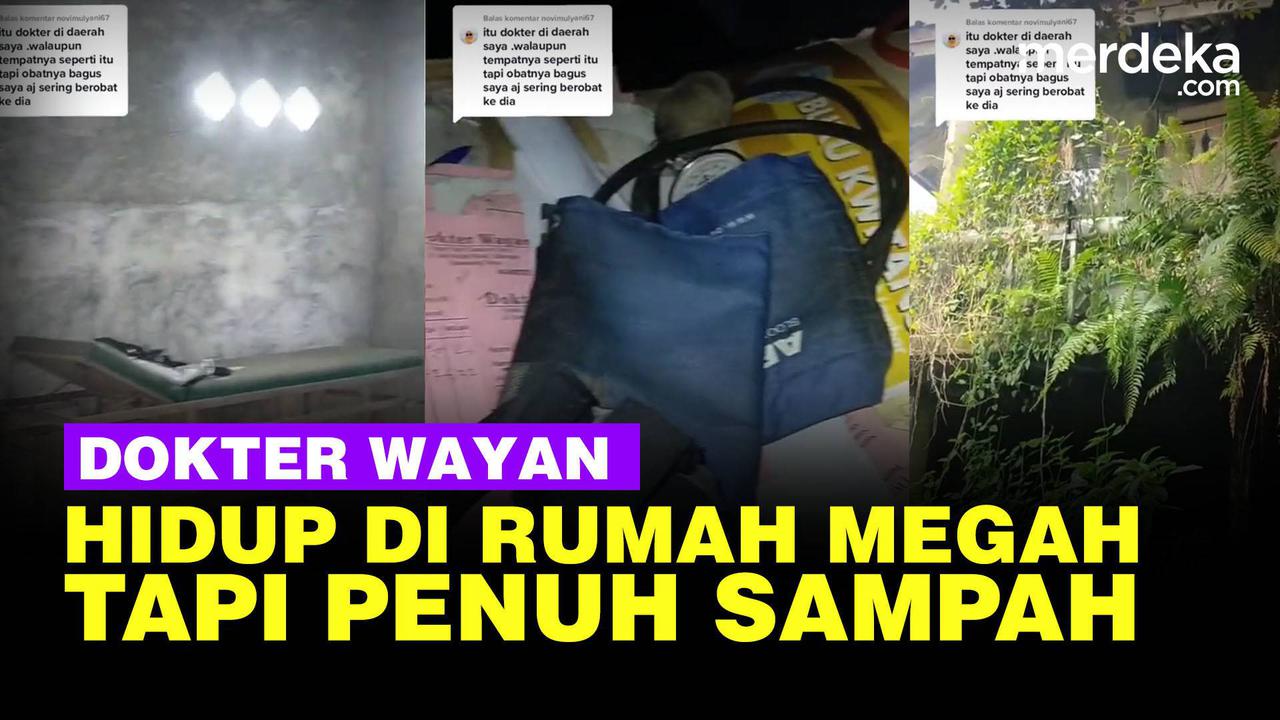 VIDEO: Nestapa Hidup Dokter Wayan, Tinggal di Rumah Megah Penuh Sampah
