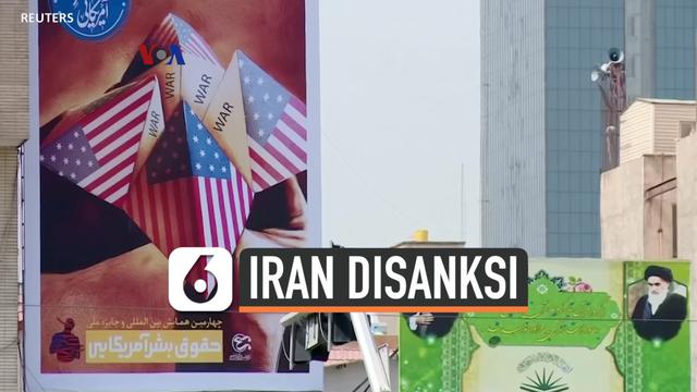 Video Begini Sanksi Ekonomi Baru Amerika Pada Iran Global Liputan6 Com