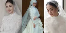 Gaun Pengantin Putih Mewah Dibuat Desainer Indonesia Di Pernikahan Artis Tanah Air. [Instagram]