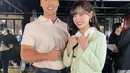 Chicco Jerikho dan Kim Sejeong. (Foto: Instagram/ clean_0828)