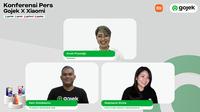 Gojek bersama Xiaomi baru saja mengumumkan kolaborasi untuk konsumen di wilayah Jabodetabek. (Liputan6.com/Agustinus M. Damar)