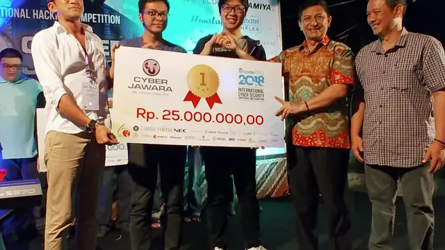 JAV ITB kembali sabet gelar cyber jawara di even code bali