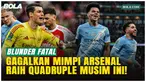 Arsenal kalah dari Manchester City di final Carabao Cup 2026 di Wembley, Minggu (22/3/2026). Blunder Arteta dan keputusan memainkan Kepa jadi sorotan, sekaligus menggagalkan mimpi quadruple musim ini.