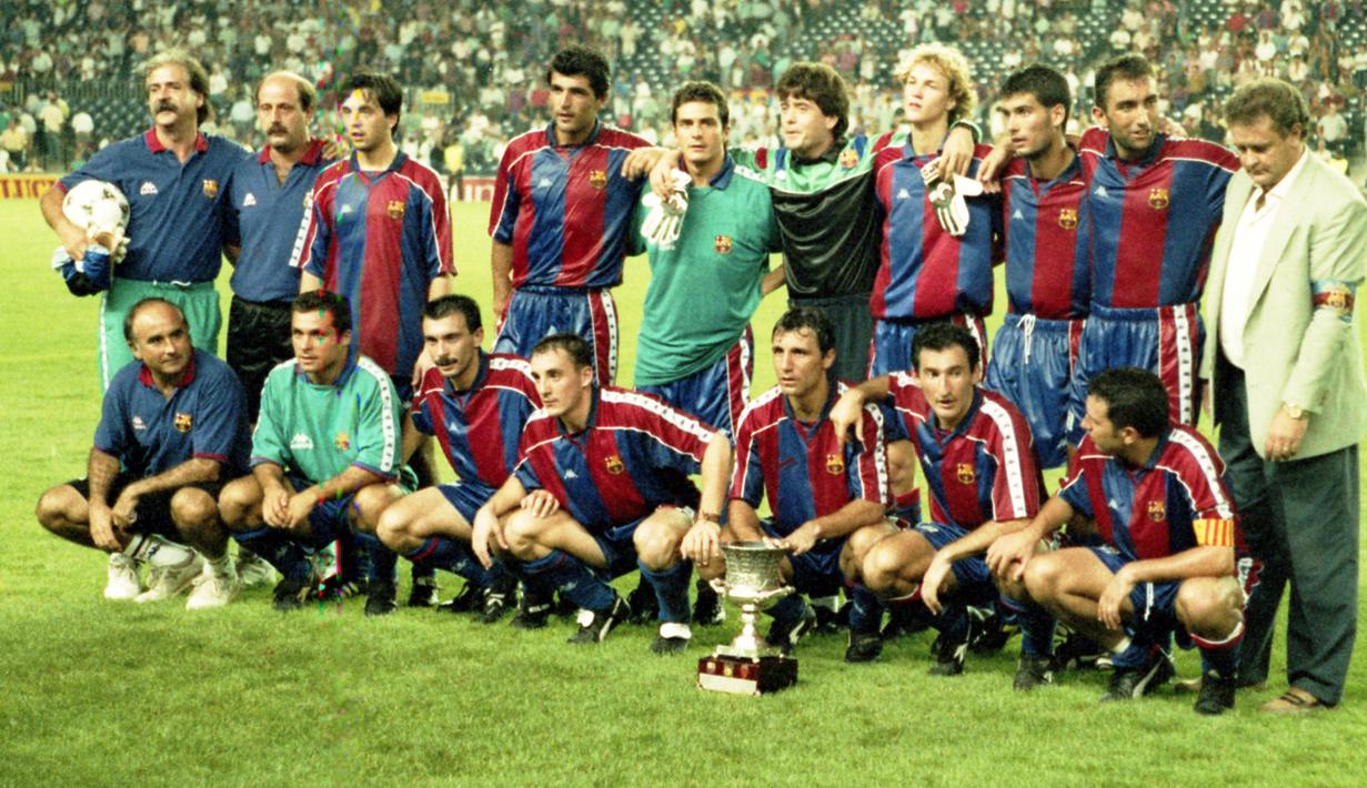 Barcelona menjadi juara Copa Del Rey pada musim 1997/1998 yang menjadi edisi ke-96 setelah mengalahkan Real Mallorca lewat kemenangan adu penalti 5-4 pada partai final yang digelar di Mestalla Stadium, Valencia(29/4/1998). Sebelumnya hingga babak perpanjangan waktu skor sama kuat 1-1. (fcbarcelona.com)
