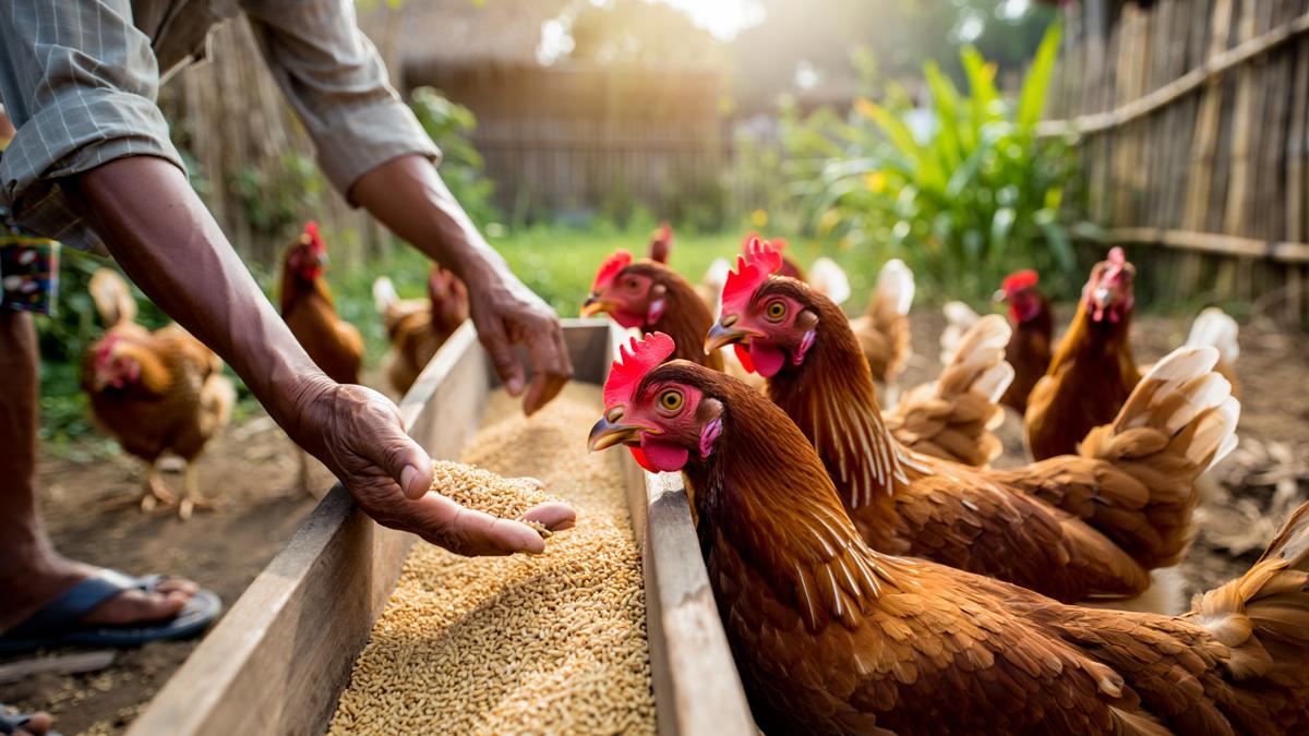 7 Cara Mengatur Pakan Ayam Rumahan agar Kotoran Tidak Terlalu Bau