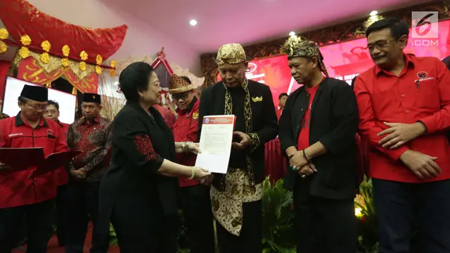 PDIP Umumkan Lima Pasangan Cagub Dan Wagub Pilkada Serentak 2018