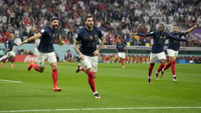 Timnas Prancis Vs Timnas Maroko Semifinal Piala Dunia 2022