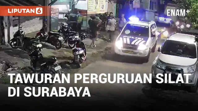 Tawuran Antar Perguruan Silat, 6 Orang Diamankan