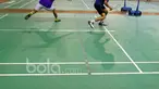 Pemain Ganda Putra tengah berlatih bersama di Pusat latihan Pelatnas Indonesia, Cipayung, Jakarta, (4/1/2017). (Bola.com/Nicklas Hanoatubun)
