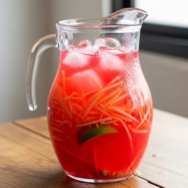 Es Blewah Sirup Merah