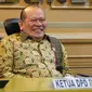 Ketua DPD RI, La Nyalla Mattaliti Beri Solusi Terkait Piala Dunia U-20 (Dewi Divianta/Liputan6.com)