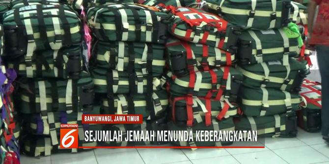 Ribuan Koper Jemaah Calon Haji Dikumpulkan di Kemenag Banyuwangi