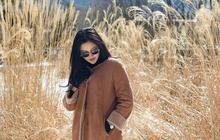 Kecantikan Memancar, 6 Potret Bella Bonita Happy Banget Main di Hamparan Salju Liburan di Jepang