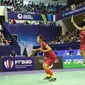 Ganda putri Indonesia Greysia Polii / Apriyani Rahayu lolos ke final Prancis Terbuka Super Series 2017. (Humas PP PBSI)