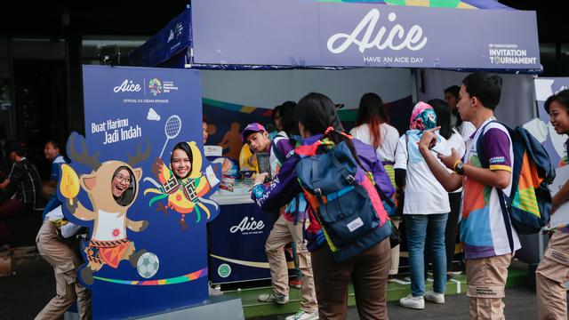 Asian Games 2018 Semarak dengan Es Krim Obor
