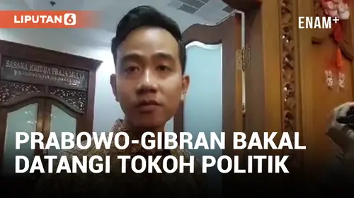 VIDEO: Prabowo-Gibran Bakal Temui Tokoh Politik