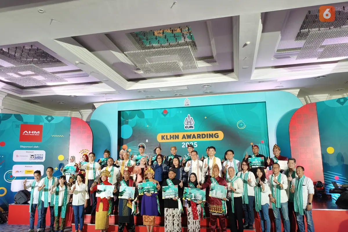 Pemenang 1,2,3 Kontes Layanan Honda Nasional (KLHN) 2025 (Liputan6.com/Muhamad Ridwan)