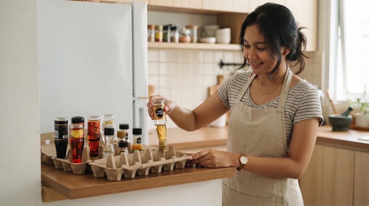 Cara Menggunakan Sisa Bumbu di Dasar Botol Tanpa Terbuang