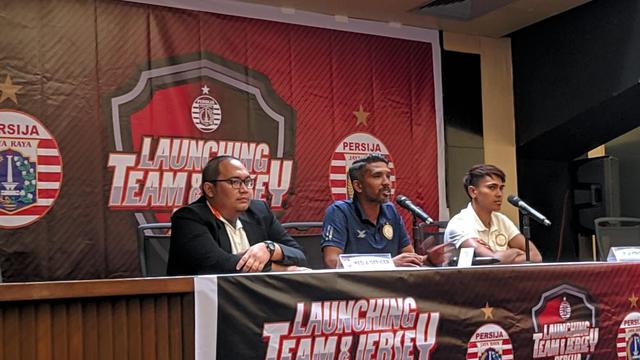 Konferensi pers Persija Vs Geylang International FC.