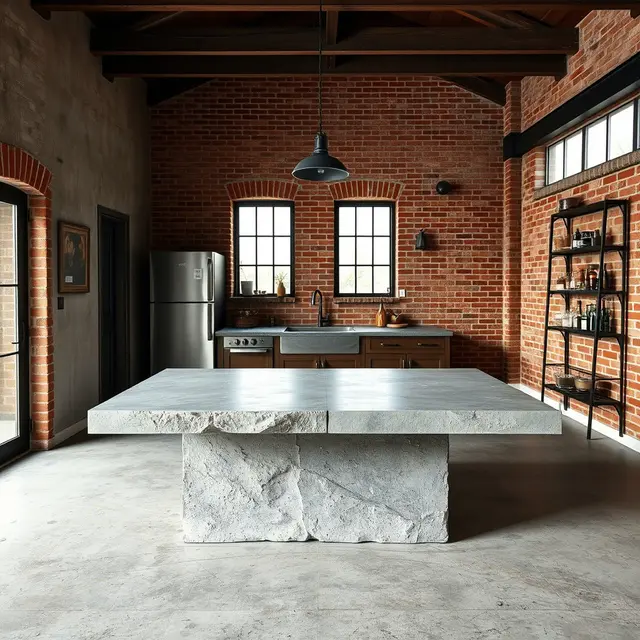 Desain Dapur Terbuka Dibelakang Rumah Sederhana