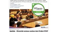 [Cek Fakta] Hoaks DPR Tolak Usulan Kotak Suara Kardus