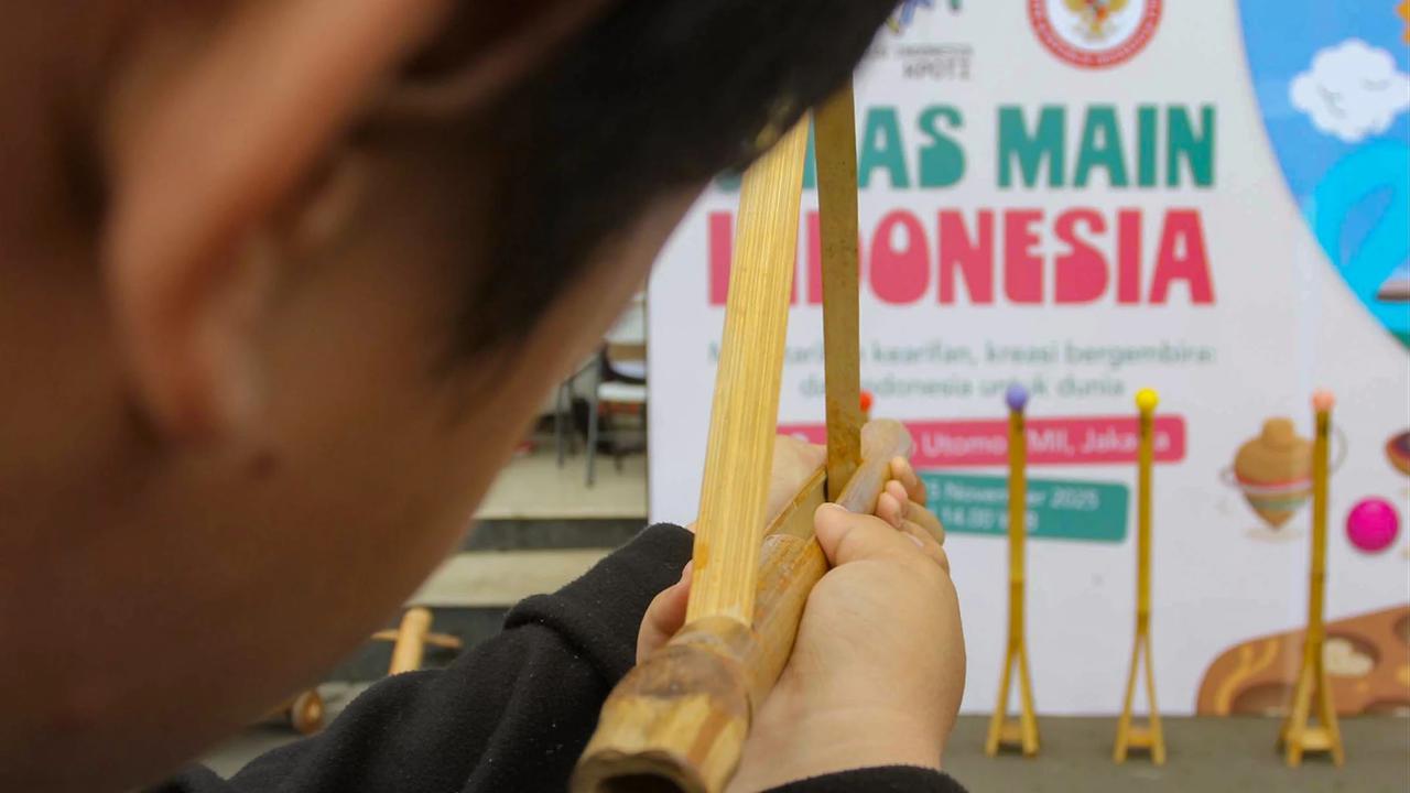 FOTO: Teras Main Indonesia 2025, Festival yang Menghidupkan Kembali Permainan Tradisional