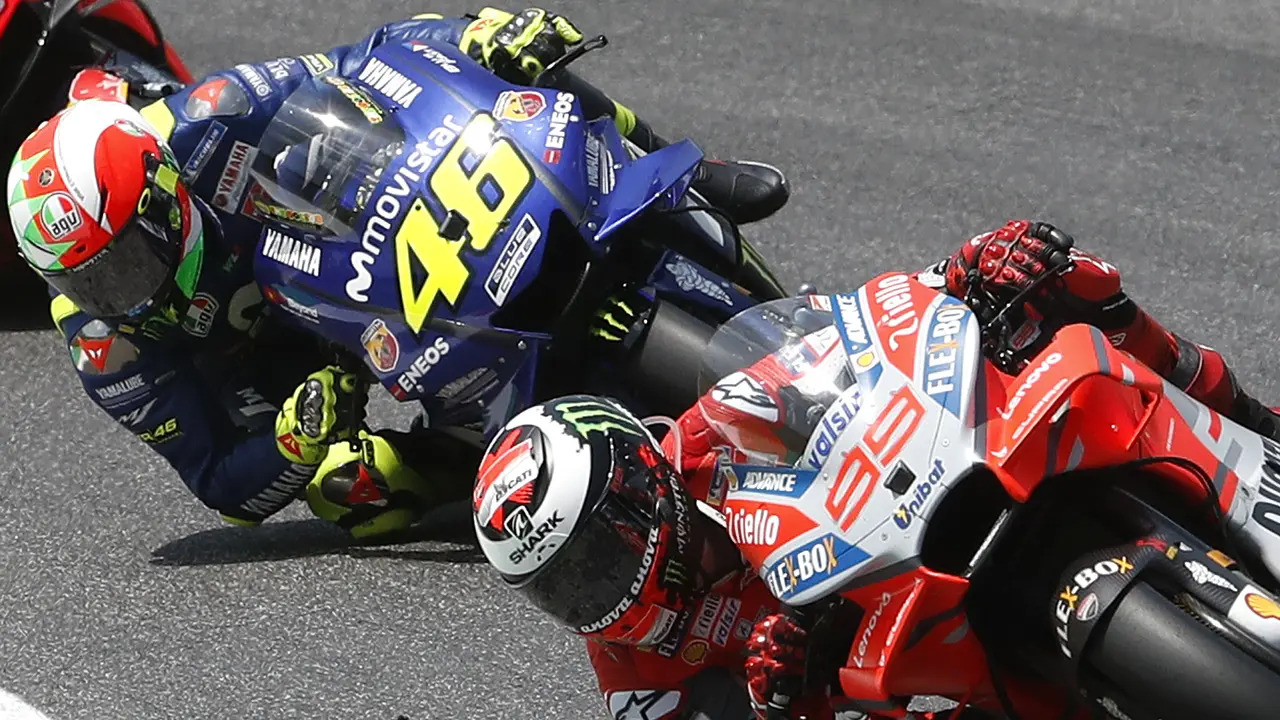 Jorge Lorenzo, Valentino Rossi, MotoGP